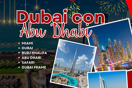 Dubái con Abu Dhabi - 2024