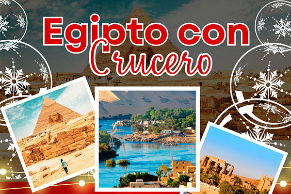 Egipto con Crucero - Diciembre 2024