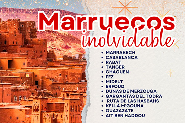 Marruecos Inolvidable - Diciembre 2024